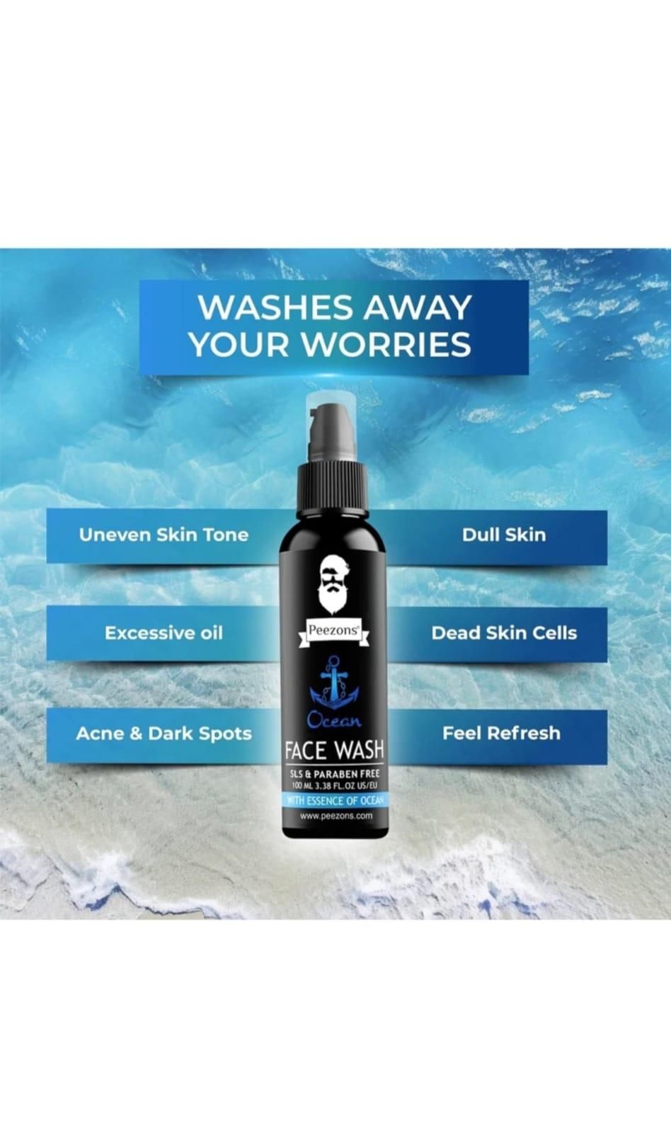 Ocean Face Wash 100 ml (Pack of 2)